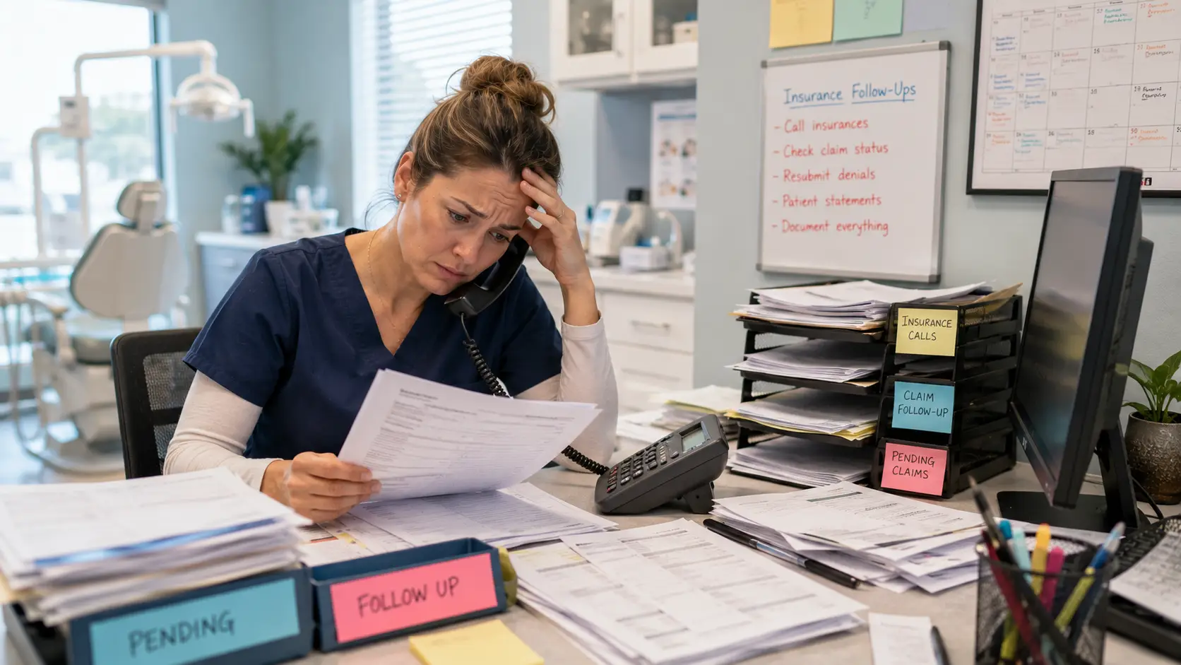 8 Reasons Busy Dental Practices Struggle to Keep Up With Insurance Follow-Ups